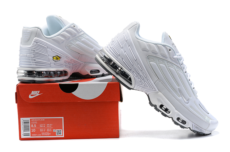 AIR MAX PLUS III - Triple White